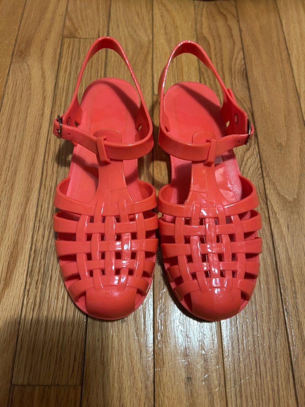 Coral Jelly Fisherman Sandals